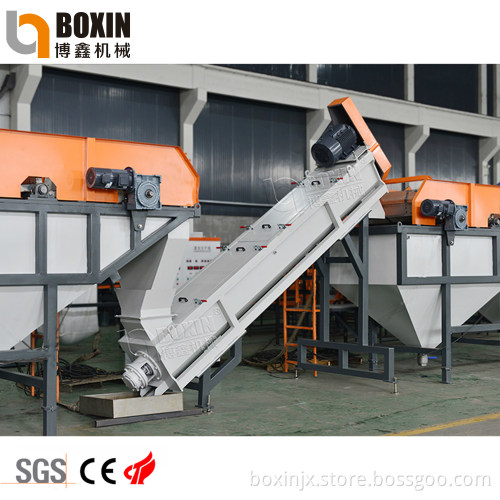 Full Automatic PP PE Plastic Recycling Machine Line for Crushing and Washing